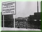 Kanal Grenze Ost West Berlin